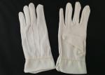 Ecological Textile Fabric Marching Band Gloves Comfortable Hand Feeling