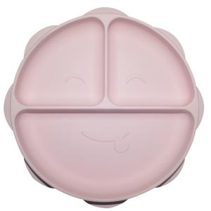 Wholesale MHC Tableware Silicon Baby Plate Eco Friendly BPA Free Divided Suction Plate from china suppliers