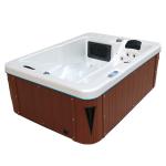 2 Lounge Acrylic Outdoor Spa Hot Tub Hotel Indoor Massage Bathtub