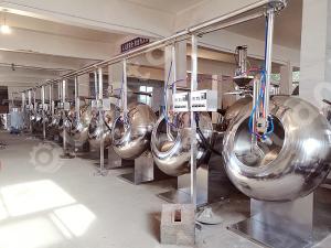 Wholesale High Efficiency Tablet Coating Machine / Industry Pan Coating Machine from china suppliers