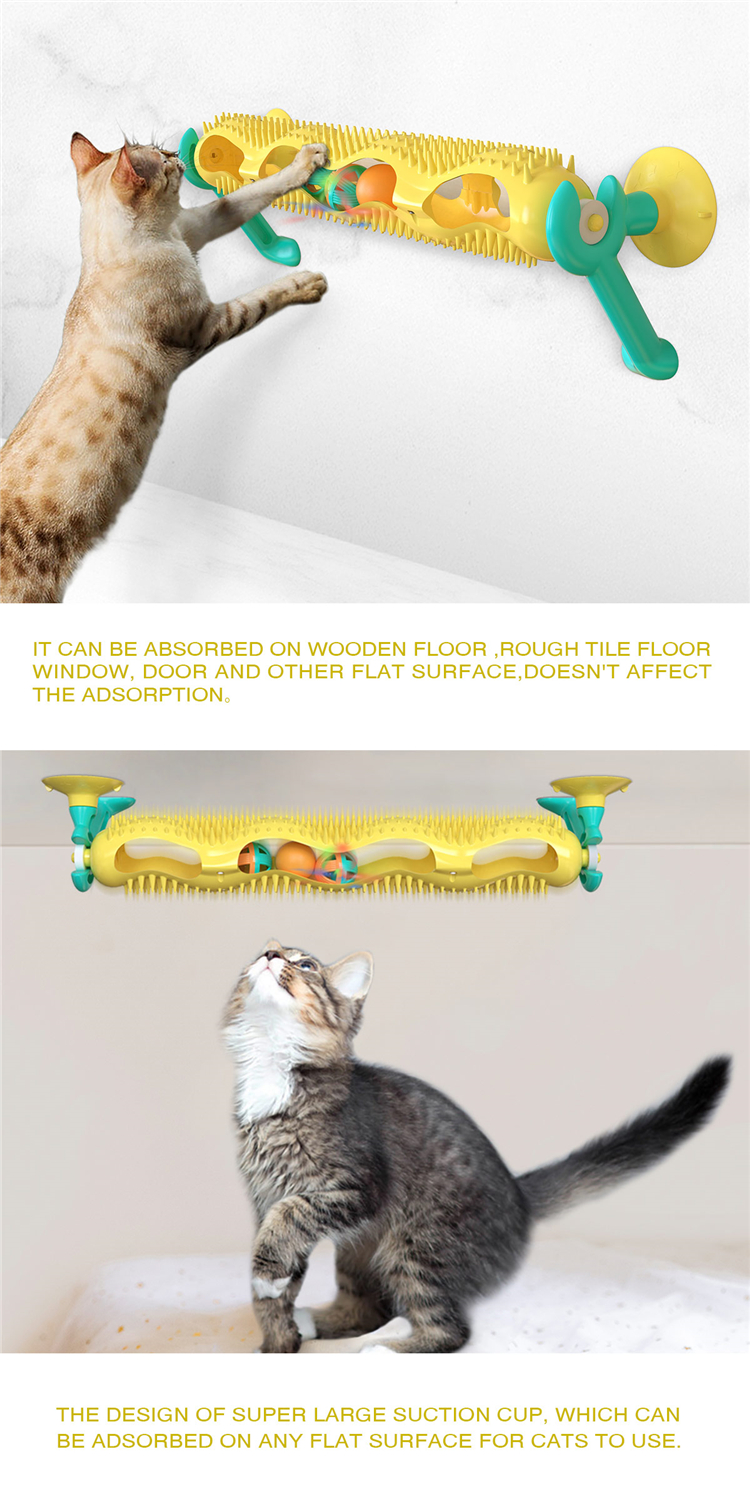 Manufacturer Custom Amazon Cat Track Ball Turntable Cat Interactive Toys