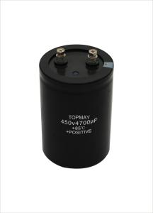 Wholesale 4700uF 450V Aluminum Electrolytic Capacitors High Ripple Current from china suppliers