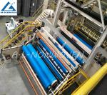 Double Beam Non Woven Fabric Machine , Non Woven Fabric Manufacturing Machine