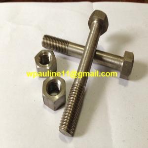 Wholesale SS316 machine bolt DIN933 DIN931 in stock from china suppliers