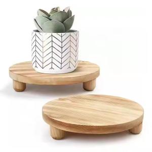 Wholesale Wholesale Indoor Flowerpot Stand Stylish Flower Stand with Wood Planter Holder from china suppliers
