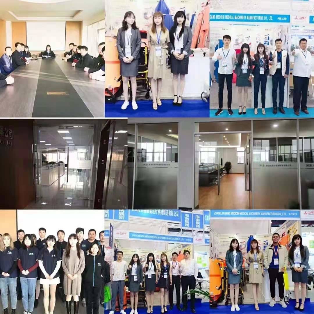 104 X 17 X 9 Cm Folding Medical Stretcher Hospital Transport Aluminum Alloy