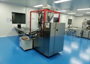 Wholesale Stable Cosmetic Filling Machine , Cosmetic Bottle Filler PLC HMI Screen Easy Operation from china suppliers