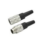 IP67 Rated M16 Waterproof Connector With PBT Insulator Material And Contact