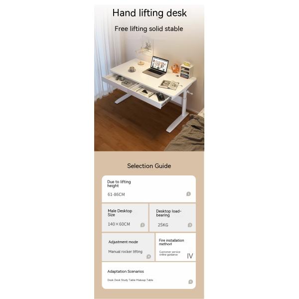 Student Study Writing Desk Elevate Your Productivity with This Wooden Office Desk