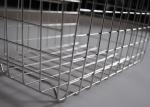 Wire Mesh Strainer Disinfection Stackable Wire Baskets Food Grade Metal