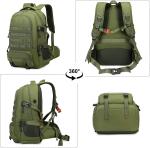 Hiking Camping Backpack 40L, Lightweight Rucksack Men Women Outdoor Sport