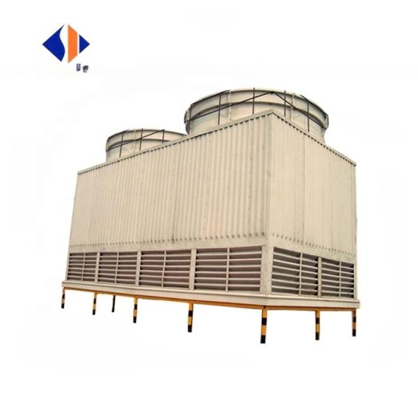 FRP Industrial Square Counter Flow Water Cooling Tower 10-1000m3/h Easy to