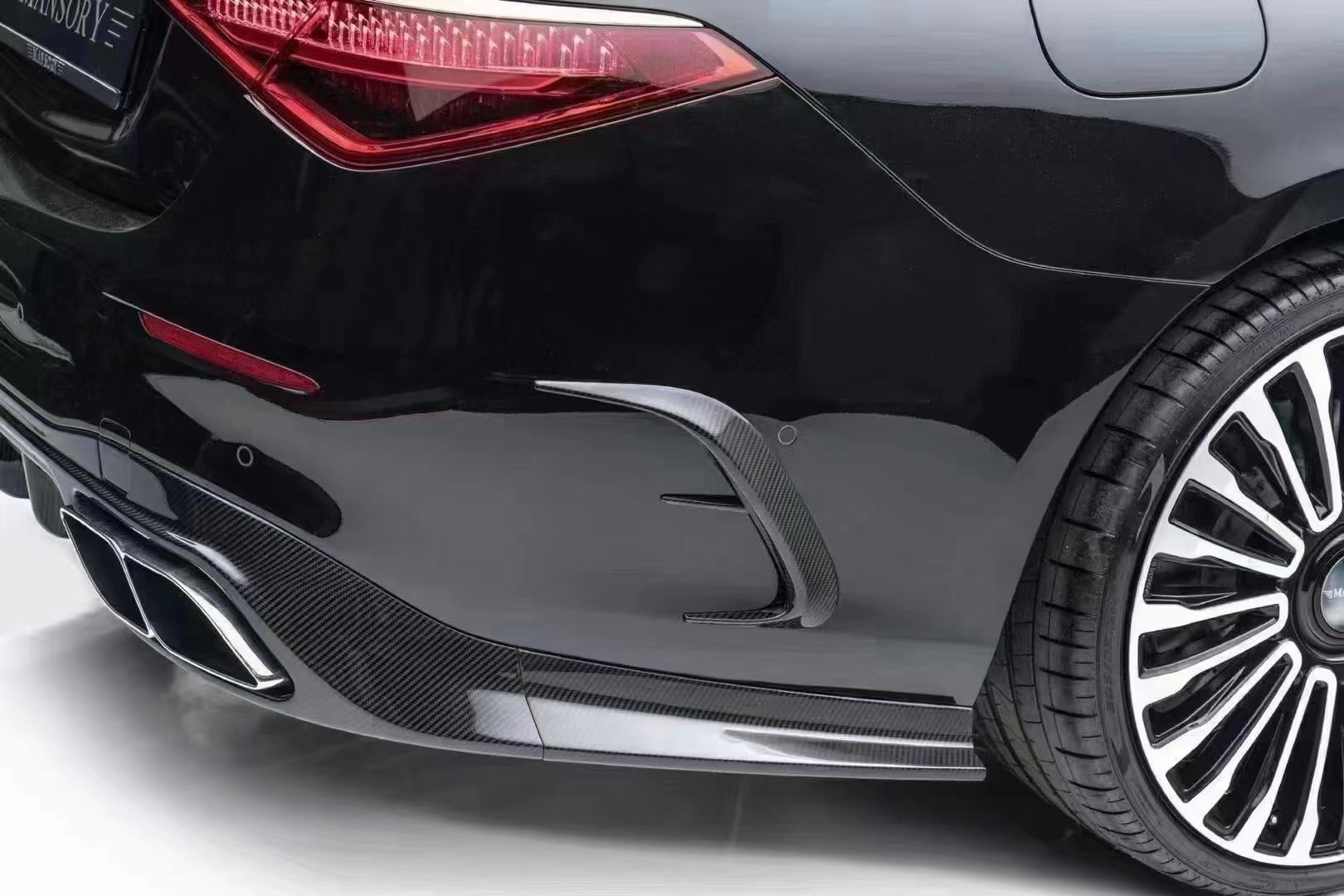 For Mercedes W223 Body Kit W223 S450L S500 S580 Carbon Fiber Body Kit W223 Upgraded MSY Style Carbon Fiber Body Kit