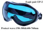 1064nm YAG fiber laser protect glasses / CO2 laser safety goggles