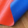 Buy cheap Heavy Duty Waterproof PE Laminated Tarpaulin in Blue and Orange Color from wholesalers