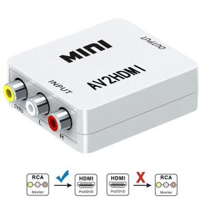 Wholesale Mini CVBS RCA AV To HDMI Audio Video Converter Adapter 1080P from china suppliers