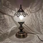 Newest E14 Hand-inlaid glass mosaic bedroom living room decorative Table Lamps