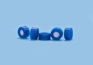 Wholesale Blue Injection Plastic Pharmaceutical PTFE Hplc Vial Caps from china suppliers