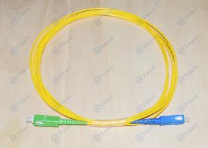 Wholesale SC UPC - SC APC Fiber Optic Jumper Strong Tensile Strength Vibration ≤0.2dB from china suppliers