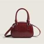 NEW FASHION HAND BAG KOREAN RETRO PU SMALL BODY BAG CROSSBODY BOWLING BAG WOMEN