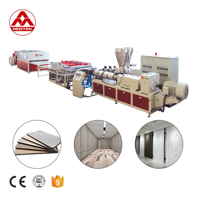 PVC Foam Board Co-Extrusion Line with 38CrMoALA Screw Material and 34.7 rpm Screw Speed