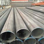 3PE Coating ERW Welded Steel Pipe , GR A Circular Ss Erw Pipe