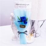 Factory Wholesale Bagged Rose Soap Flower Bouquet Mother's Day Company Group