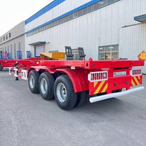 Wholesale TITAN 2/3/Tri/4 Axle 20/40ft Shipping Skeleton Container Trailer Chassis for Sale in Congo from china suppliers