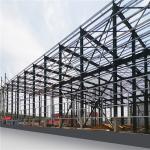 Design Modern Q235 Prefab Metal Warehouse , EPS Wall Prefabricated Steel