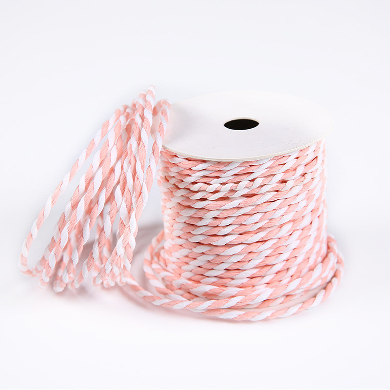 Biodegradable Craft Paper Rope Medium Strength Christmas Twisted Paper Rope 100m