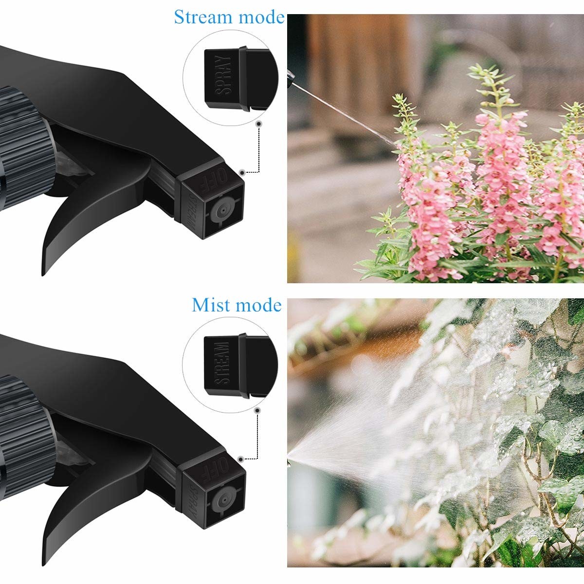 Household Chemical Resistant Trigger Sprayers Lawn Garden Trigger Sprayer