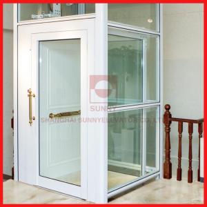 Wholesale Durable Glass Home Lift Small High Speed Passenger Elevator For 3-5 Persons from china suppliers