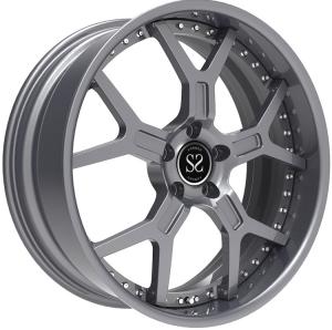 Wholesale Fit for BMW M5 2-Piece Forged Wheels 18 inch racing rims concave wheels forged alloy wheels deep dish concave staggered from china suppliers
