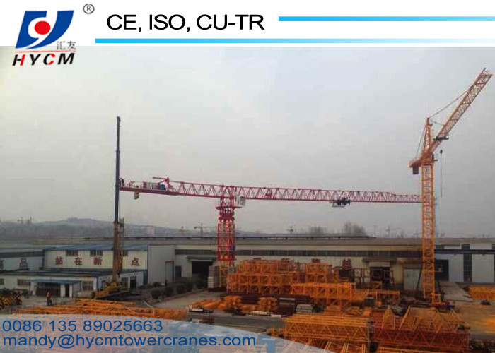 Topless Tower Crane 22ton Large Tower Crane in Power Plant QTP8035 Price