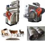High-Efficiency Feed Pellet Production Line Clean Crush Mix Granulate Cool