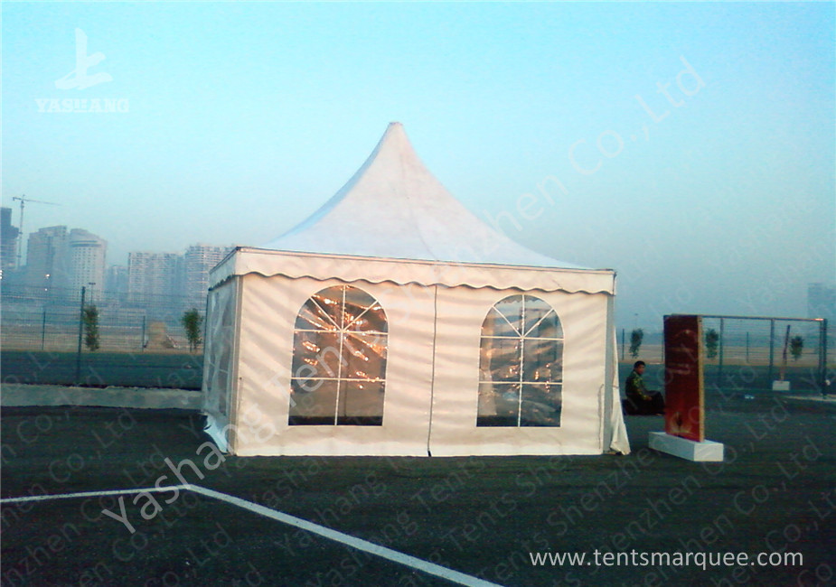 Outside Fabric Tent Structures 80KM / H Wind Load For Promotional Activities