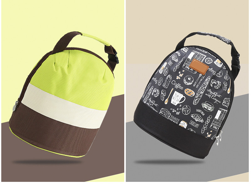 Adjustable Shoulder Thermal Food Soft Insulated Lunch Cooler Bag