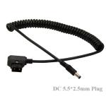 D-tap male to 5.5MM DC cable