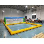 Outdoor Airtight Inflatable Volleyball Field Inflatable Volleyball Court Water
