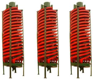 Wholesale 4 Scroll Buckets Ore Dressing Equipment Spiral Chute Separator from china suppliers