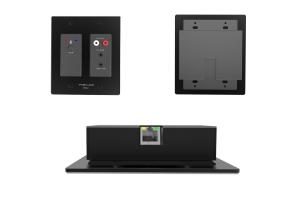 Wholesale Network 4CH Bluetooth Dante Wall Plate Audio IO Conversion Transmission from china suppliers