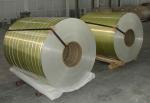 Brush Finish Gold Color Coated Aluminum Coil With High Corrosion Resistance