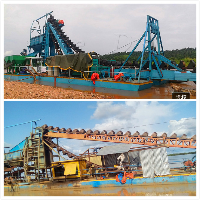 Hydraulic Bucket 200t/H 16M Cutter Suction Dredger For Salt Mining