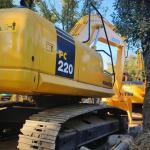 Original Japan Komatsu PC200 Excavator with 0.8m3 Bucket Capacity and 20000 KG