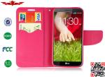 New 100% Quality Guaranteed PU+TPU Flip Wallet Leather Cover Case For LG Optimus