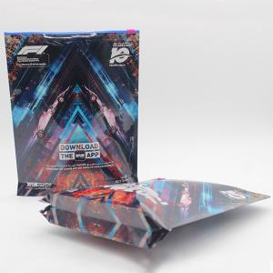 Wholesale HACCP Flat Bottom Plastic Bags 4oz Resealable Pouch Packaging from china suppliers