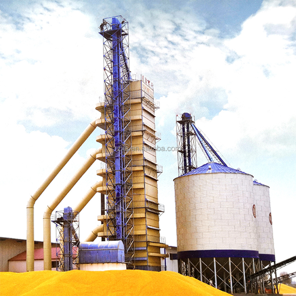 High Productivity Perfect STR Continuous Flow Soybean Drying Corn Tower Dryer for Food Shop