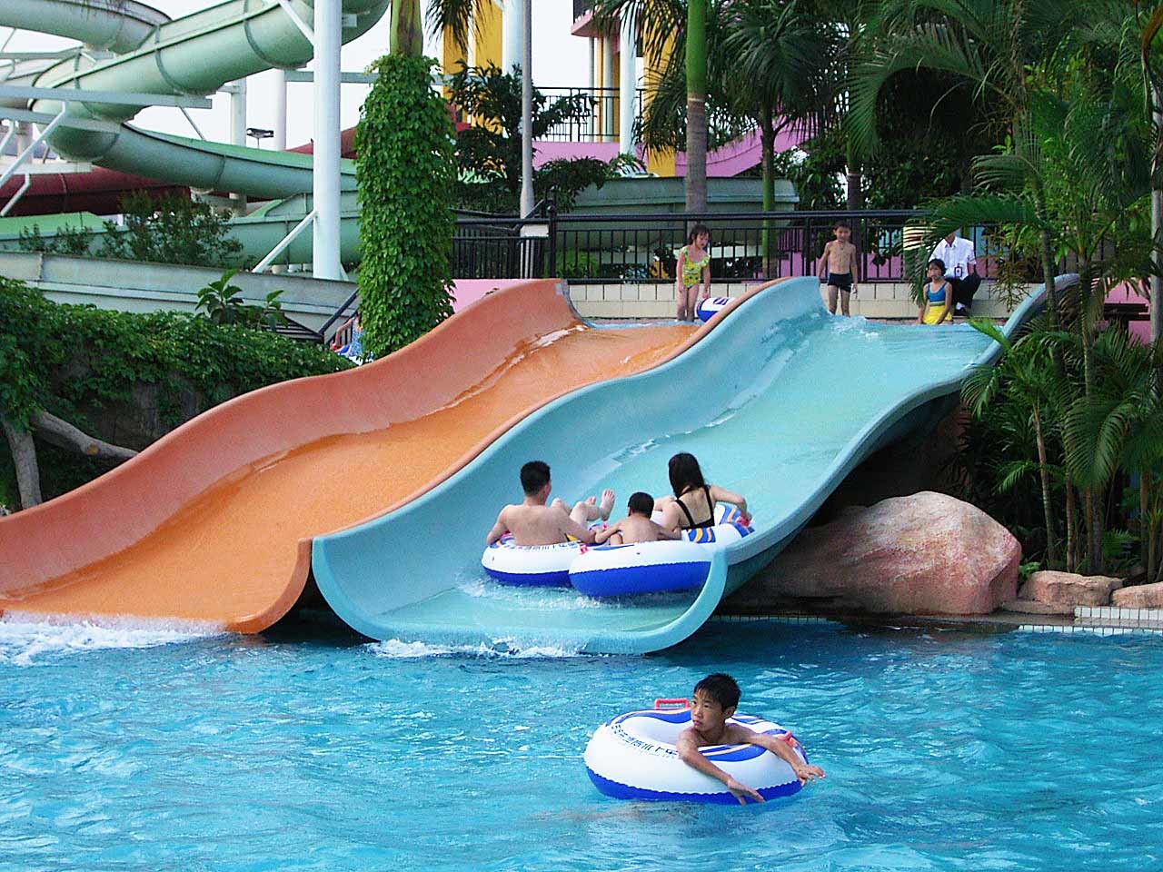 Water Park Equipment Kids' Water Slides Customized For Children