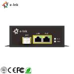 60W SFP Gigabit PoE Injector 55VDC 1100mA Output Voltage power