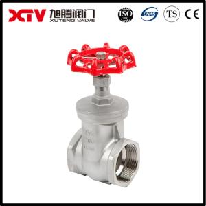 Wholesale Stainless Steel NPT/BSPT/BSPP Non Rising Thread Water Gate Valve 0.300kg Gross Weight from china suppliers